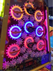 Threeplus Metal Kids Ball Drop Redemption Mechanical Game Machine Wholesale Golden Gear New Product