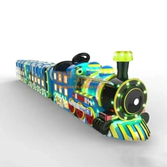 Threeplus Cheap thomas Train Kiddie Rides Amusement Rides Electric Trackless Train for Sale