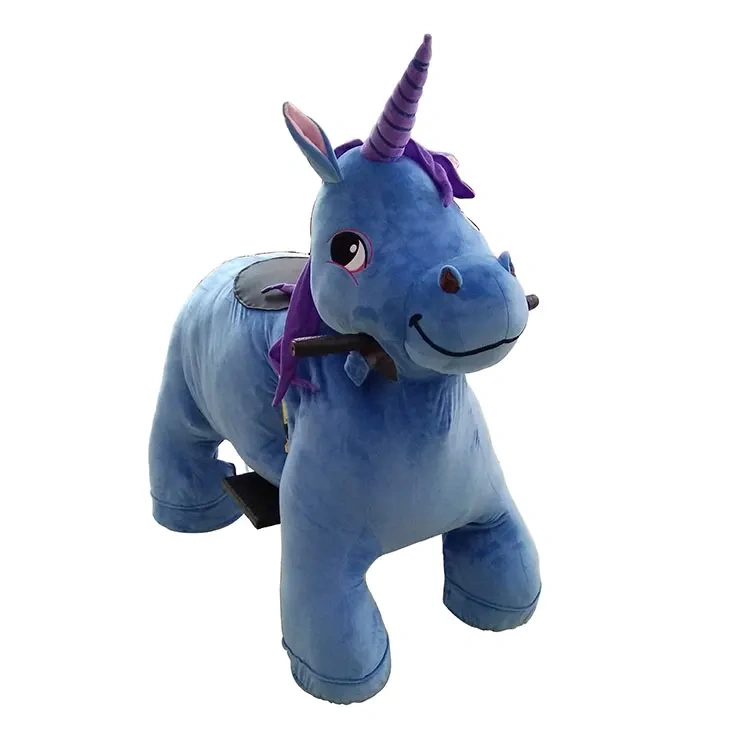 Mechanical Horse Ride on Animal Toy Horse on Wheels for Kids