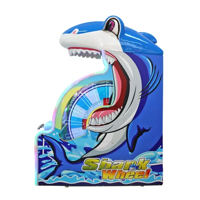 Threeplus Newest Runner Lucky Shark Wheel Arcade Ticket Prize Arcade Redemption Game Machine