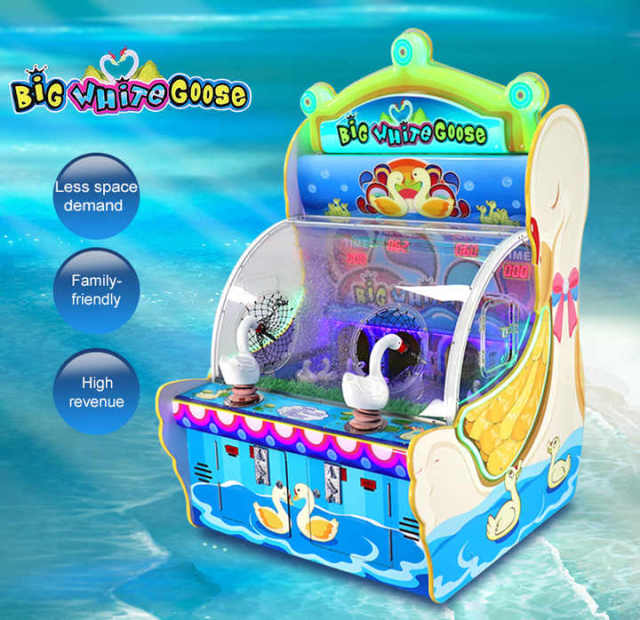 Children Amusement Park Duck Water Gun Machine Arcade Shooting Game Machine