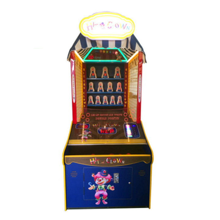 Threeplus Coin Operated Ball Throwing Carnival Toss for Sale