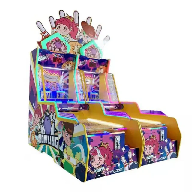 Fancy Bowling Coin Operated Indoor Amusement Arcade Redemption Bowling Shooting Game Machine