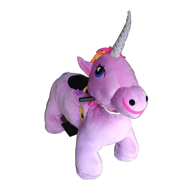 Mechanical Horse Ride on Animal Toy Horse on Wheels for Kids