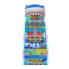 Threeplus Newest Runner Lucky Shark Wheel Arcade Ticket Prize Arcade Redemption Game Machine