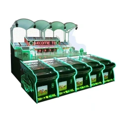 Amusement Carnival Booth Game Coin Operated 5 Players National Horse Racing Bounce Ball Ticket Redemption Machine