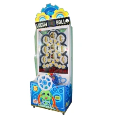 Threeplus High Profit Coin Operated Mechanic Ball Ticket Redemption Arcade Game Lucky Ball Kids Machine for Sale