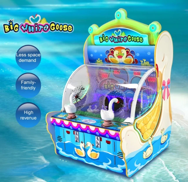 Children Amusement Park Duck Water Gun Machine Arcade Shooting Game Machine