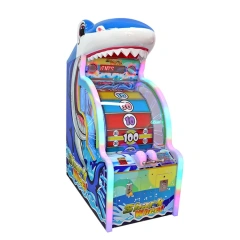 Threeplus Newest Runner Lucky Shark Wheel Arcade Ticket Prize Arcade Redemption Game Machine