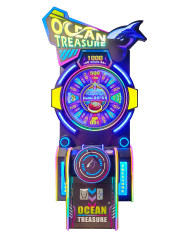 Threeplus Exclusive Redemption Lottery Ticket Machine - Ocean Treasure