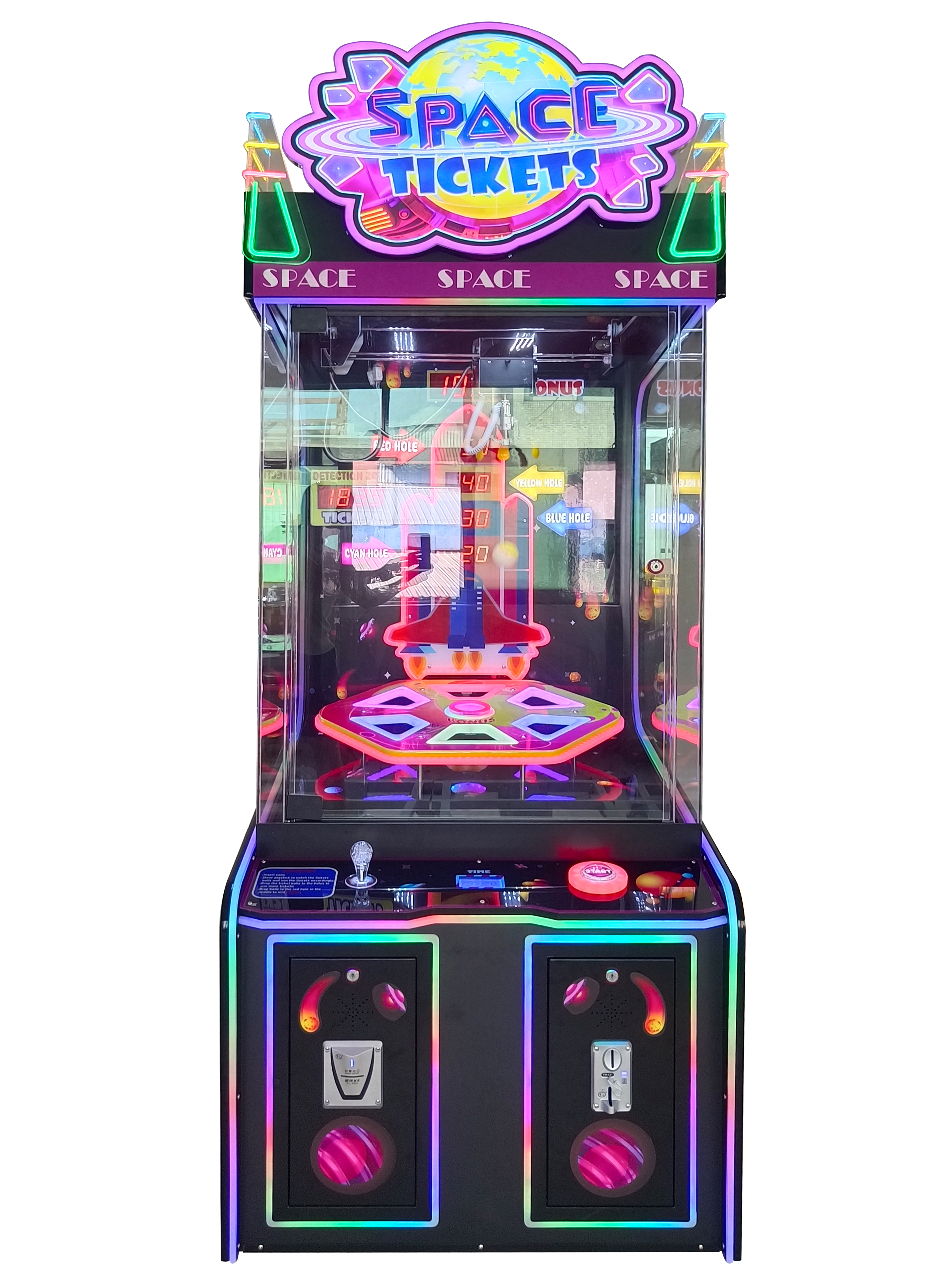 Threeplus Exclusive Redemption Lottery Ticket Machine - Space Tickets