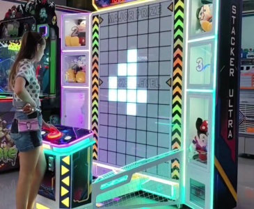 Stack Up-Ultra Gift+Ticket Redemption Game Machine Stacking Master Challenge: Win Big Prizes with Precision Timing