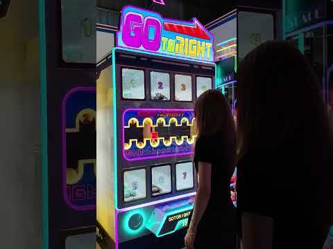 Go to Right Redemption Game Machine | Aim at the Number, Press the Button, Get the Prize. High-Revenue, Easy-to-Play Aiming Prize Machine.