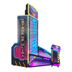 Stack Up-Ultra-Ticket Arcade Redemption Game | Skill-Based Block Stacking with High-Stakes Risk/Reward