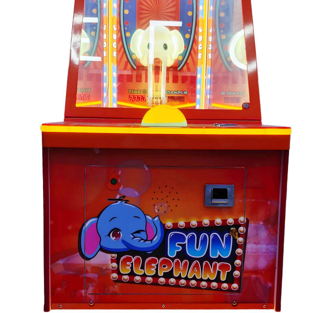Fun Elephant Arcade Redemption Game | Automatic Moving Target Timing Challenge