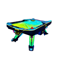 Curved Airhockey Arcade Redemption Game | Unique Curved Goal Design for Competitive 2-Player Play