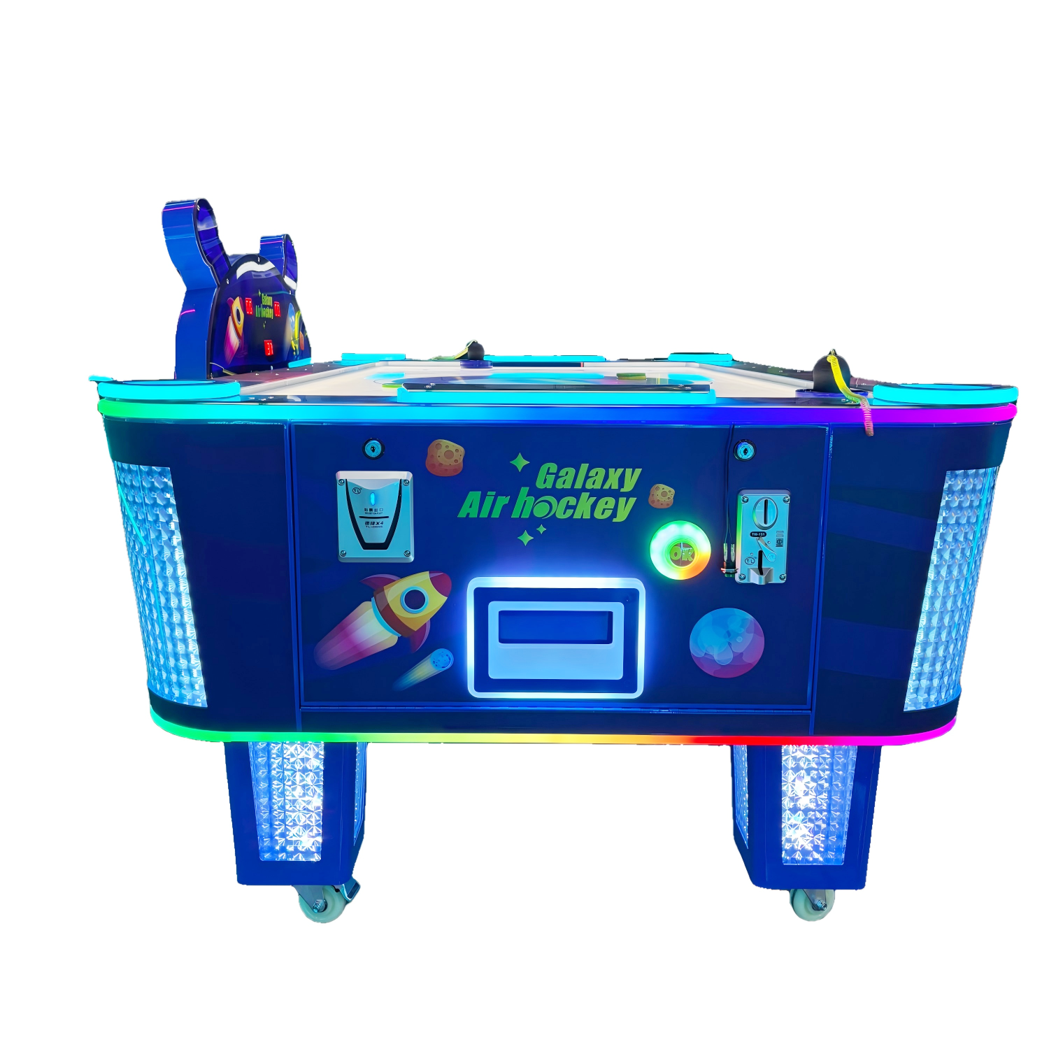 Galaxy Airhockey-New Arcade Ticket Redemption | Competitive 2-Player Air Hockey with Speed Timer