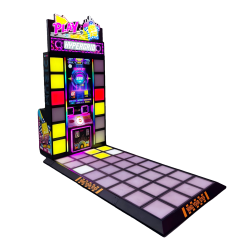 Hyper Grid Arcade Redemption Game | Photo-Aiming Challenge with Interactive Floor Grid