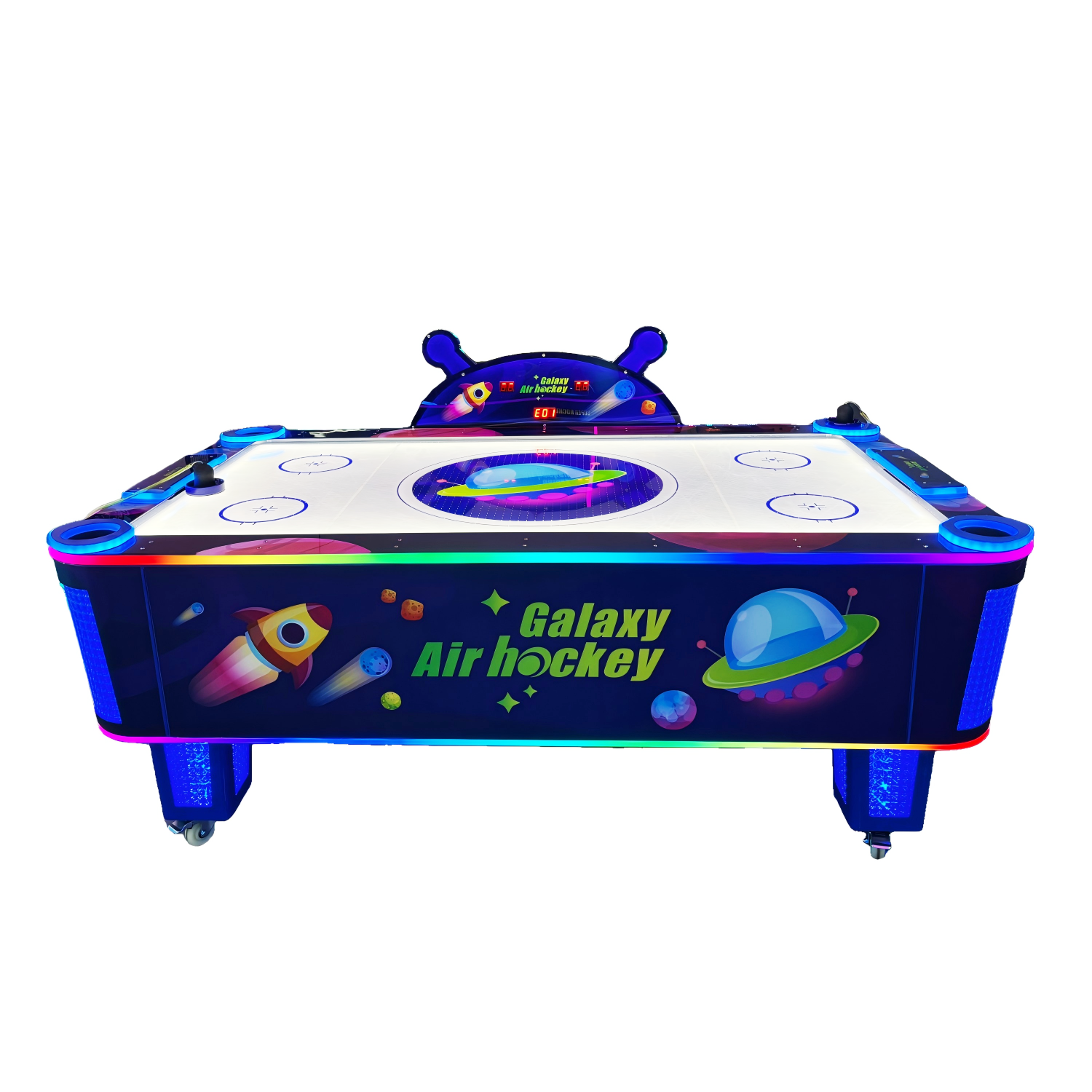 Galaxy Airhockey-New Arcade Ticket Redemption | Competitive 2-Player Air Hockey with Speed Timer