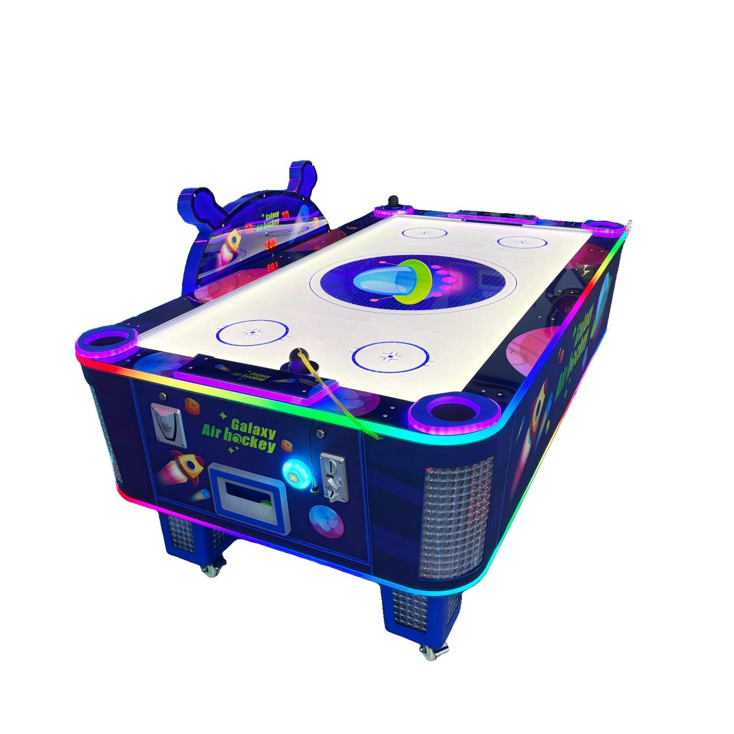 Galaxy Airhockey-New Arcade Ticket Redemption | Competitive 2-Player Air Hockey with Speed Timer