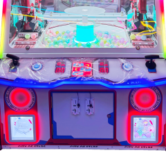City Of Star Dual-Action Arcade Machine | Crane & Prize Pusher Combo Redemption Game