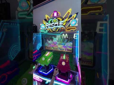 Rescue 2-4P Water Shooting Arcade Redemption Game | Multi-Player Water Blaster with Diverse Game Modes
