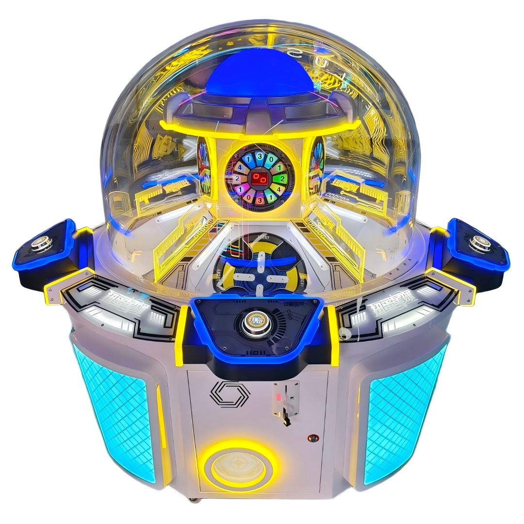 Gashapon Planet Prize Redemption Game | Skill-Stop Timing Challenge & Prize Capsule Dispenser
