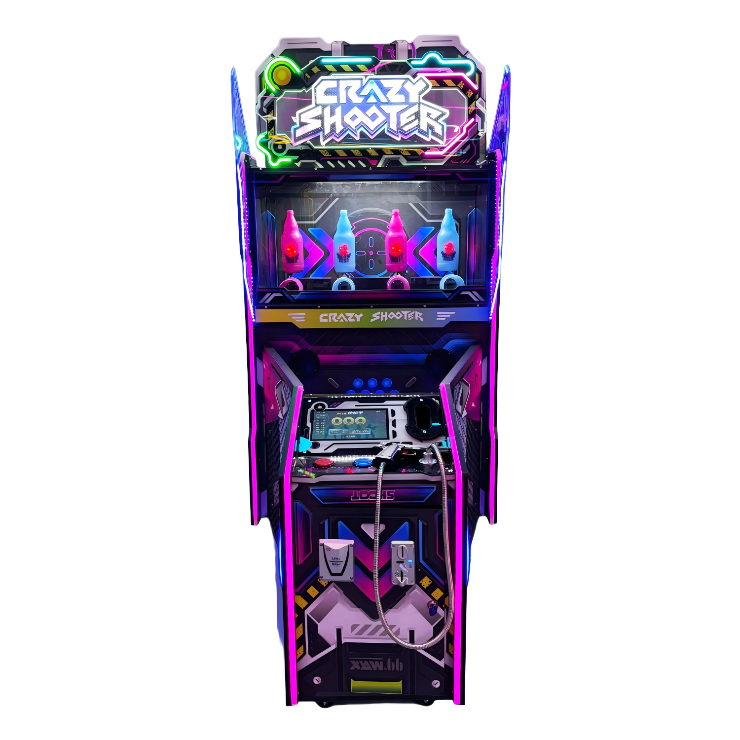 Crazy Shooter Arcade Shooting Game | Precision-Based Target Redemption with Multi-Level Scoring