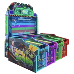 Go Go Zombie-4P Arcade Redemption Game | 4-Player Ball Toss with NOS Scoring Burst & Ticket Rewards