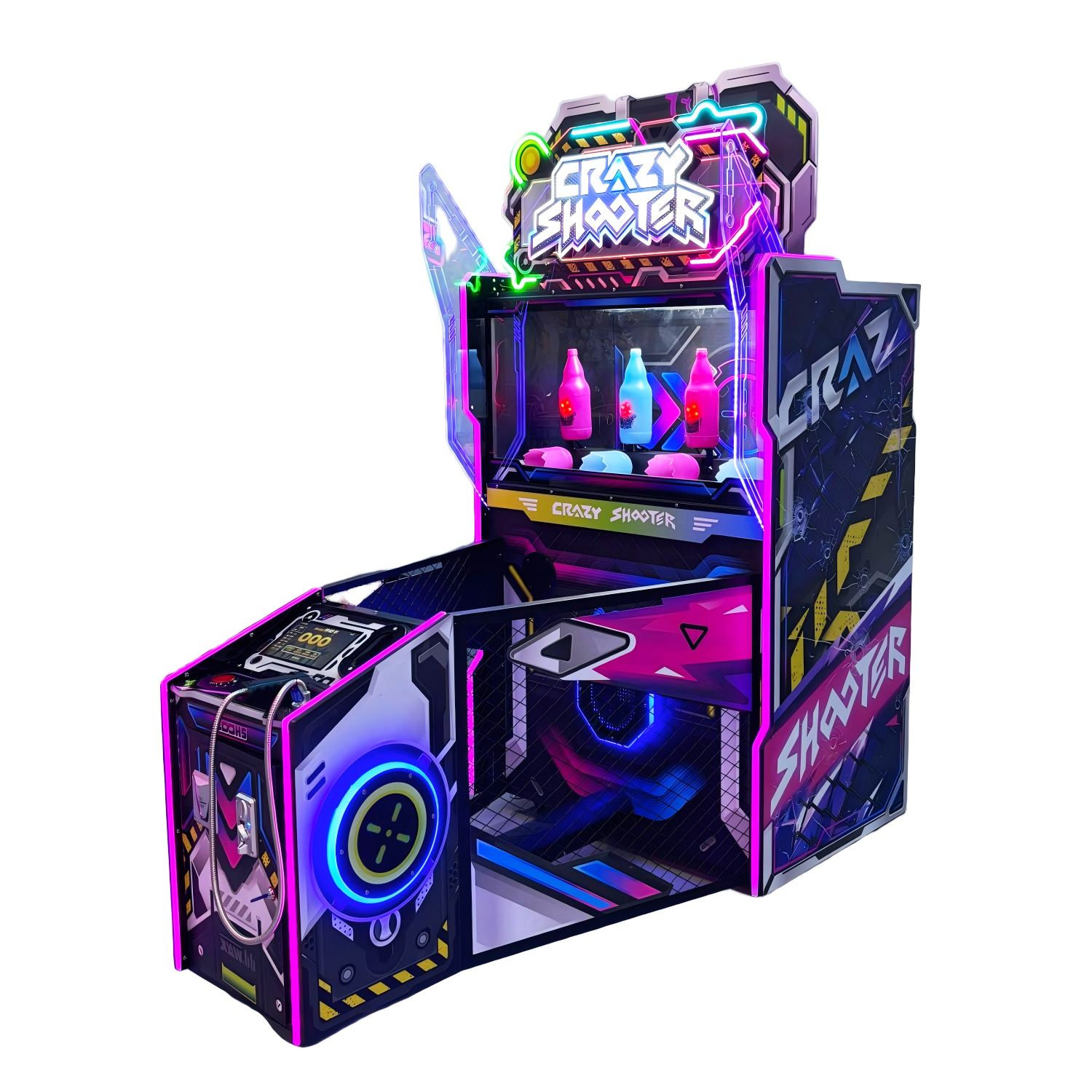 Crazy Shooter Arcade Shooting Game | Precision-Based Target Redemption with Multi-Level Scoring