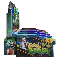 Go Go Zombie-4P Arcade Redemption Game | 4-Player Ball Toss with NOS Scoring Burst & Ticket Rewards