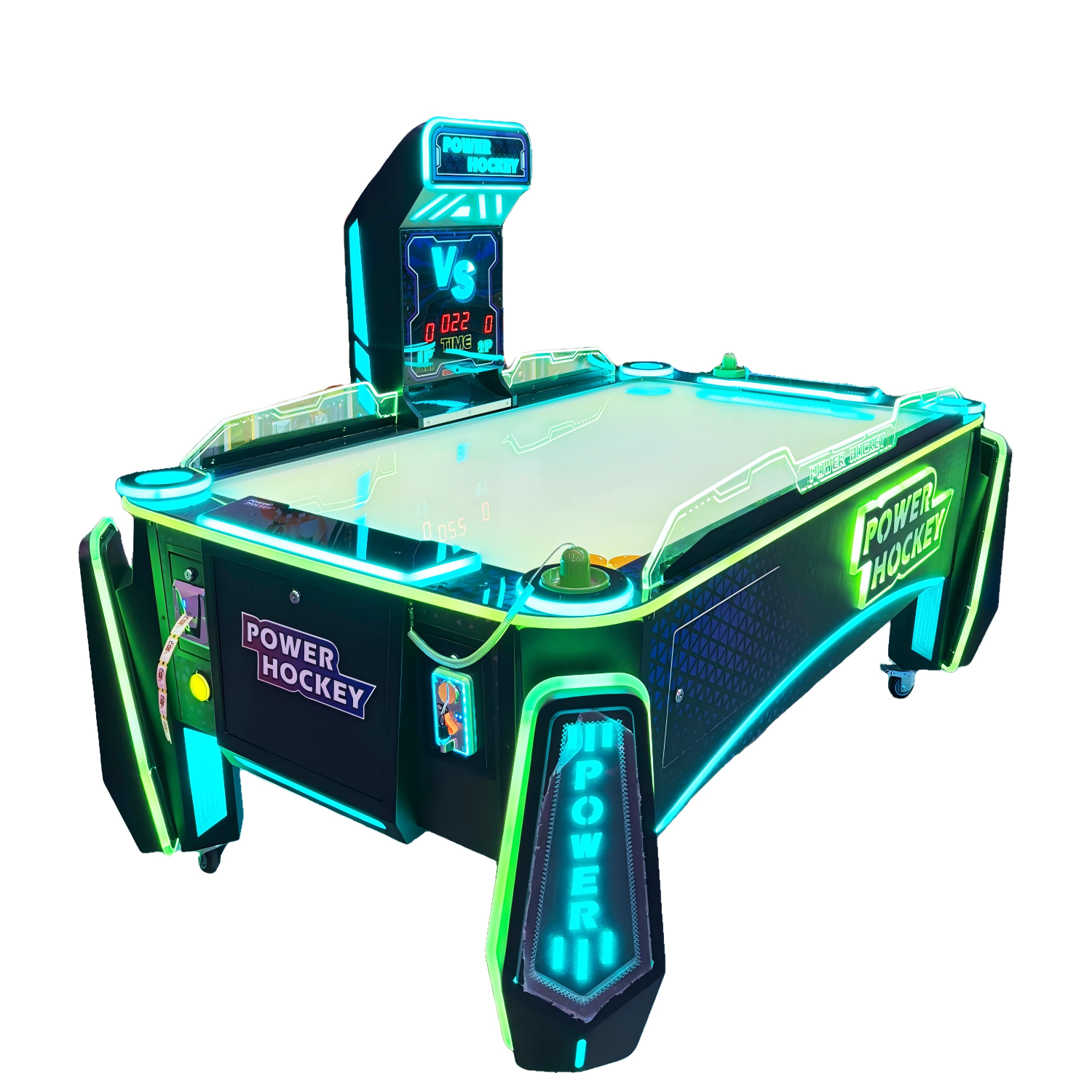 POWER HOCKEY LUXURY | Multi-Ball Arcade Redemption Game | High-Speed Ticket Air Hockey