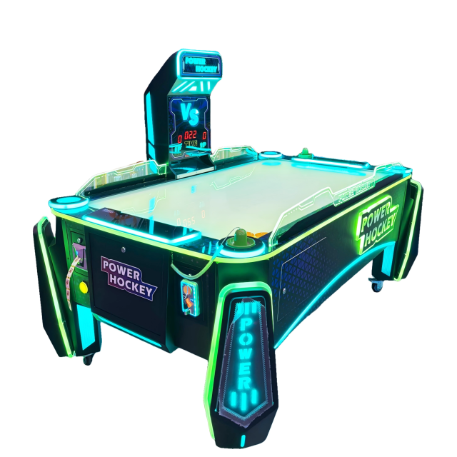 POWER HOCKEY LUXURY | Multi-Ball Arcade Redemption Game | High-Speed Ticket Air Hockey