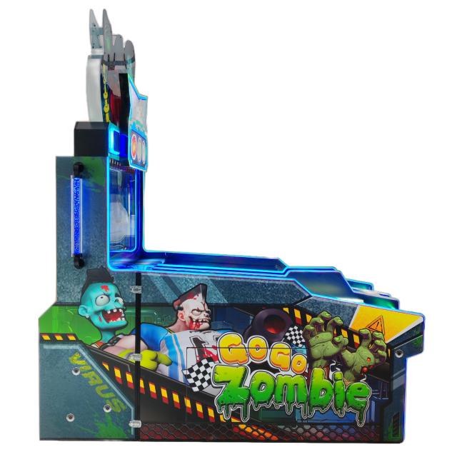 GOGO ZOMBIE 2 Player Arcade Redemption Game / Ball Toss Challenge | High-Speed Scoring Race with NOS Bonus