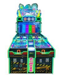 GOGO ZOMBIE 2 Player Arcade Redemption Game / Ball Toss Challenge | High-Speed Scoring Race with NOS Bonus