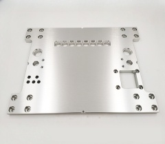A2017 Laser-Cut, Grinding and EDM-treated Aluminum Component