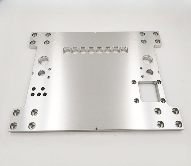 A2017 Laser-Cut, Grinding and EDM-treated Aluminum Component