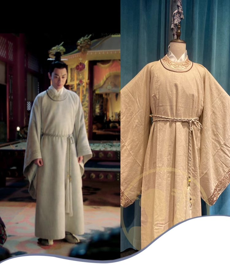 Historical Drama Ming Dynasty Emperor Costume Royal Yellow Dragon Robe Embroidered Hanfu Long Gown for King and Prince Zhu Di Multi Color Single-sided and Double-sided Embroidery Male Wear