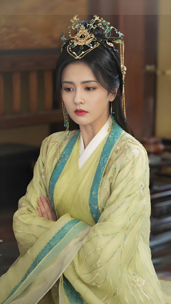 Fairy Drama Hanfu for TV Play Till The End of The Moon Actress Same Design Female Costume Ye XiWu Simplified Version Thematic Photography Hanfu