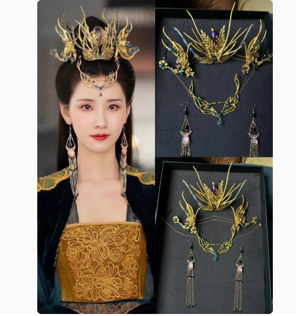 Ancient Chinese Fairy Drama Hanfu Exquisite High Quality Costume for TV Till The End of The Moon Bai Lu Same Design Female Photography Stage Performance Wear