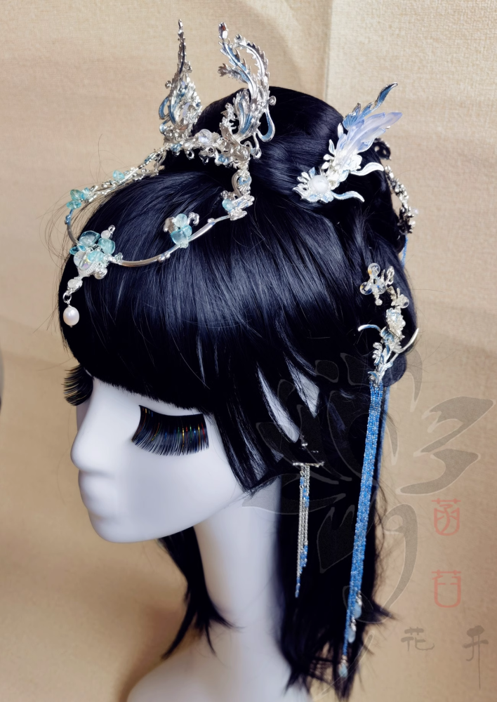 Ancient Chinese Fairy Drama Hanfu Exquisite High Quality Costume for TV Till The End of The Moon Bai Lu Same Design Female Photography Stage Performance Wear