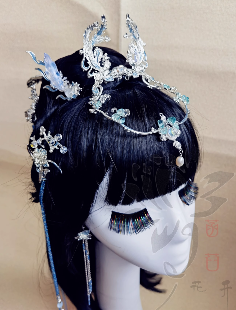 Ancient Chinese Fairy Drama Hanfu Exquisite High Quality Costume for TV Till The End of The Moon Bai Lu Same Design Female Photography Stage Performance Wear