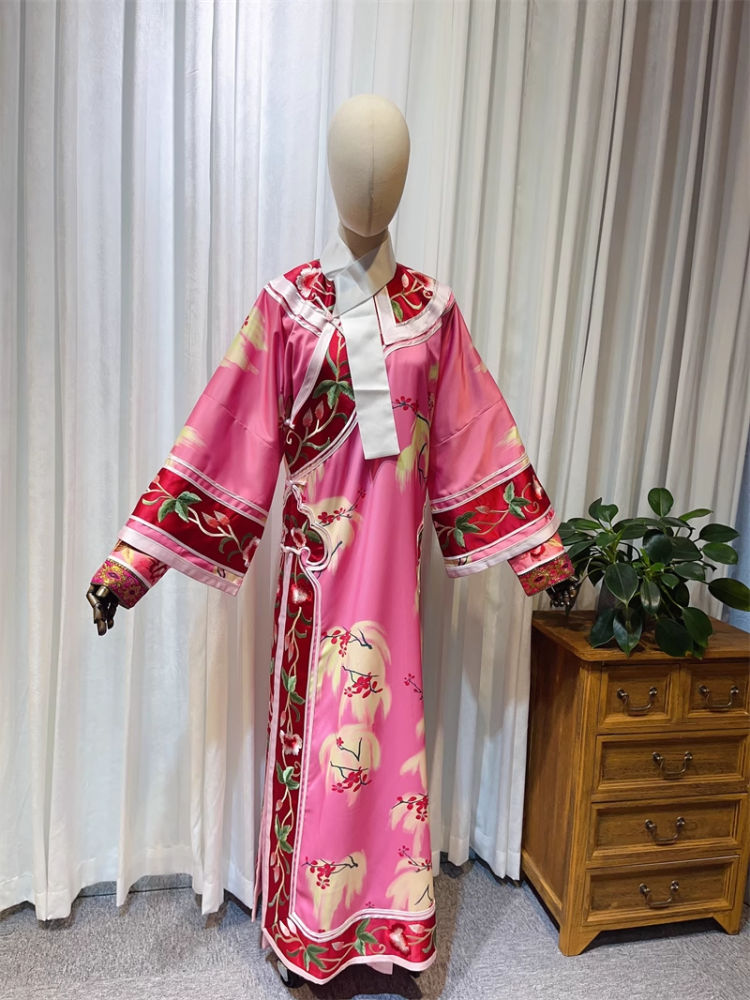 Customized High Quality Original Design Women Costume for Qing Dynasty Princess Female Hanfu Drama Legend of Zhen Huan Delicate Embroidered A Grade Material Dress Performance Wear Photography Collection