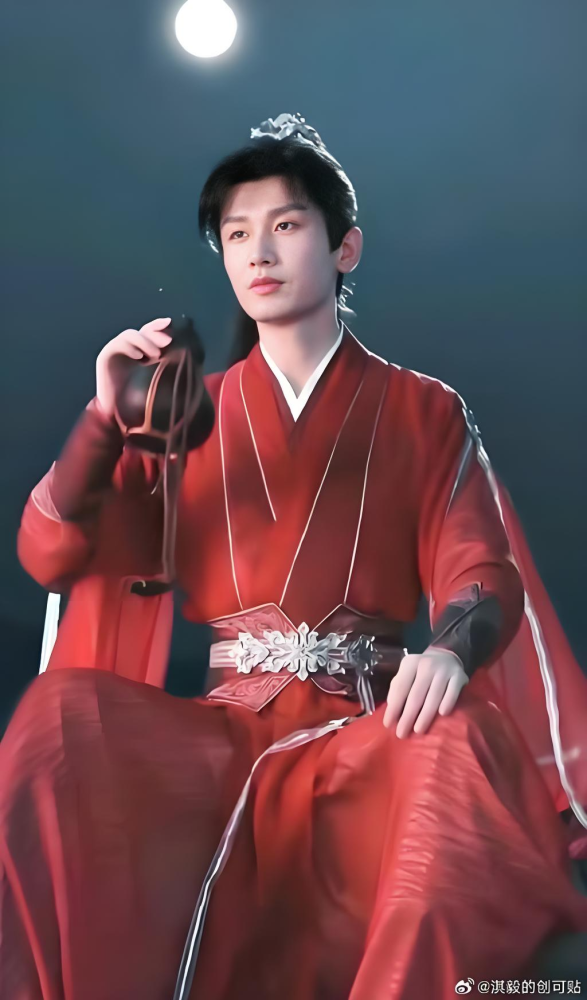 Hot Drama Lian Hua Lou Mysterious Lotus Casebook Male Costume ChengYi Stage Performance Drama Hanfu Swordmen Martial Arts Play Wear Photography