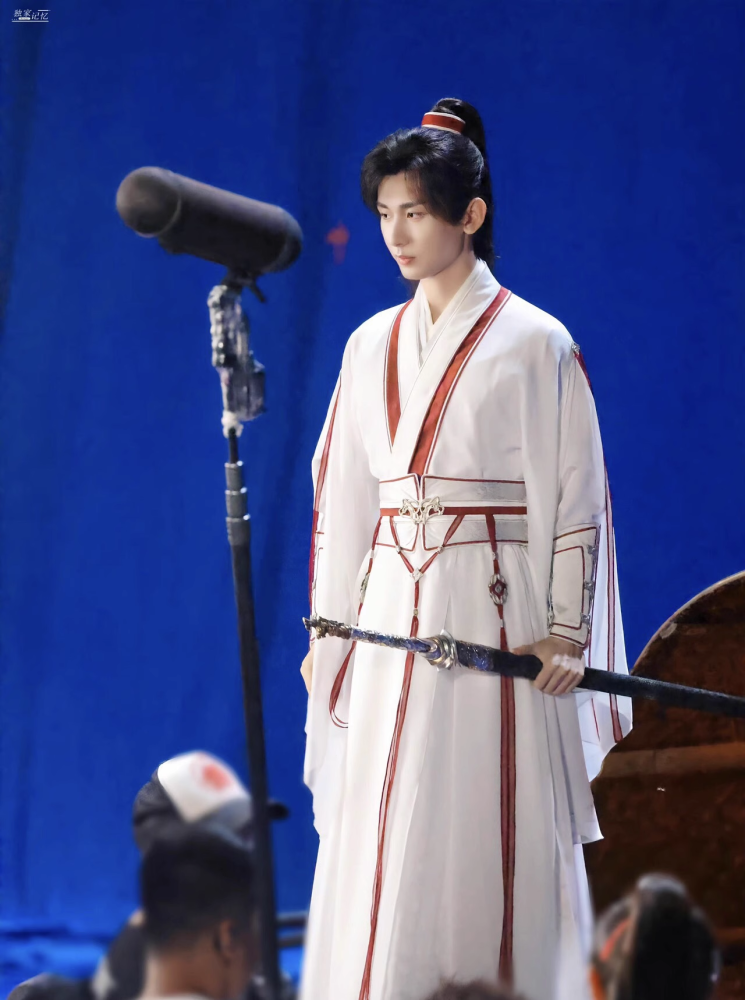 Hot Drama Lian Hua Lou Mysterious Lotus Casebook Male Costume ChengYi Stage Performance Drama Hanfu Swordmen Martial Arts Play Wear Photography