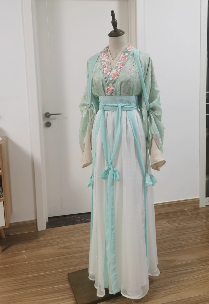 Guo JingMing New Drama Veil of Shadows Beautiful Women Fairy Costume Aesthetic Female Hanfu Delicate Embroidery Super High Quality Cloth Material Super Fairy Design Dress Performance Photography Super Pretty