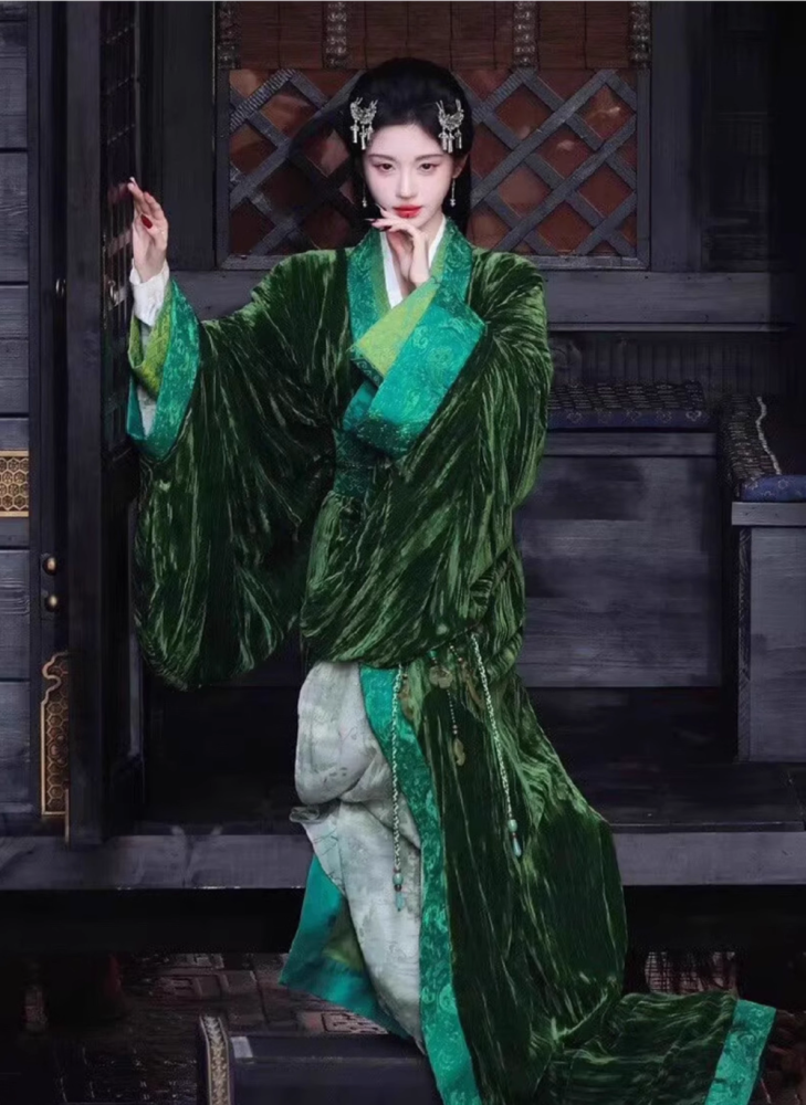 Guo JingMing New Drama Veil of Shadows Beautiful Women Fairy Costume Aesthetic Female Hanfu Delicate Embroidery Super High Quality Cloth Material Super Fairy Design Dress Performance Photography Super Pretty