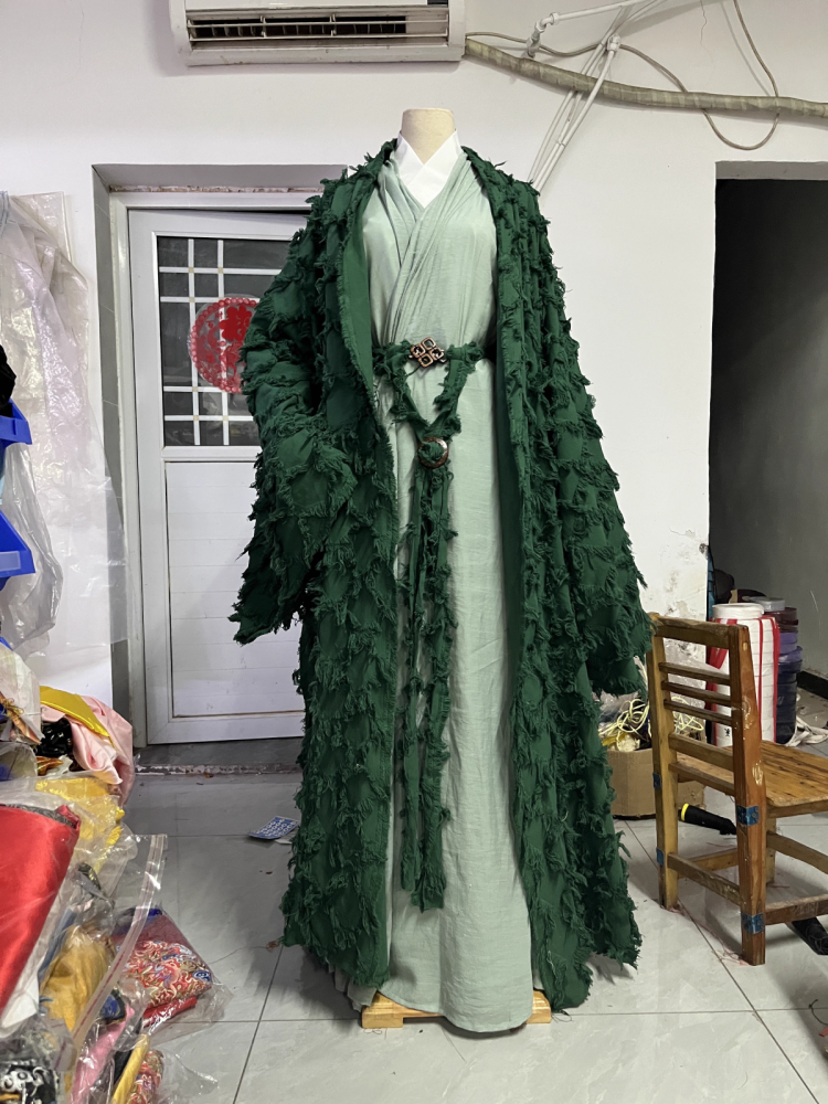 Hot Drama Lian Hua Lou Mysterious Lotus Casebook Male Costume ChengYi Stage Performance Drama Hanfu Swordmen Martial Arts Play Wear Photography