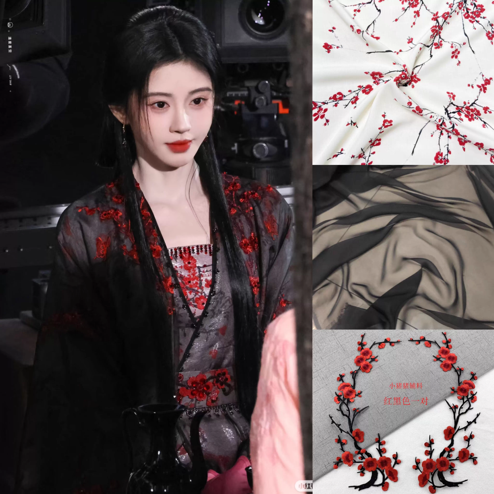 Guo JingMing New Drama Veil of Shadows Beautiful Women Fairy Costume Aesthetic Female Hanfu Delicate Embroidery Super High Quality Cloth Material Super Fairy Design Dress Performance Photography Super Pretty