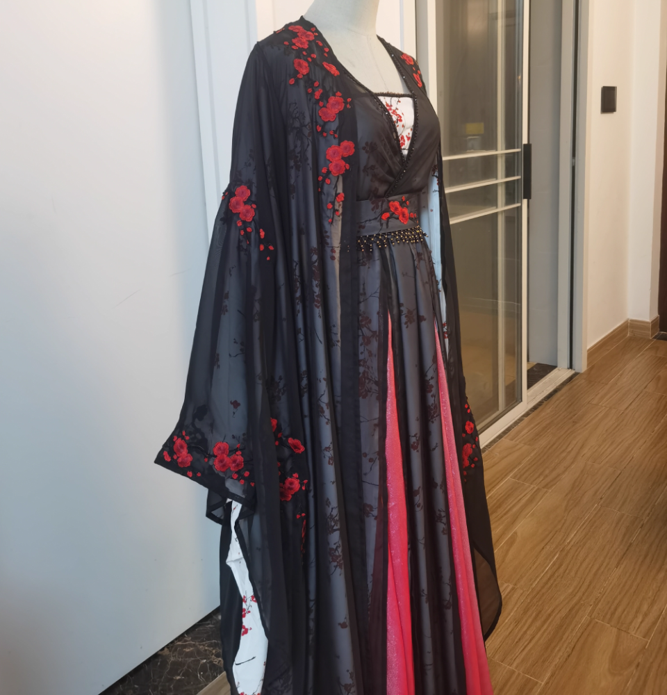 Guo JingMing New Drama Veil of Shadows Beautiful Women Fairy Costume Aesthetic Female Hanfu Delicate Embroidery Super High Quality Cloth Material Super Fairy Design Dress Performance Photography Super Pretty